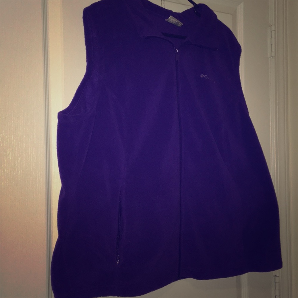 Brand New Purple Columbia Vest